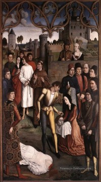 L’exécution du comte Innocent hollandais Dirk Bouts Peinture à l'huile